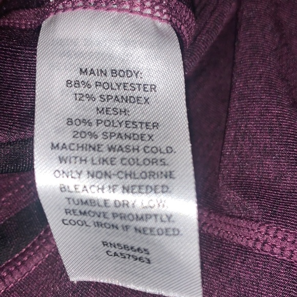 Zella Girls High Waisted Performance Leggings w/Mesh Side Panel Size XL (14/16) - Picture 9 of 9